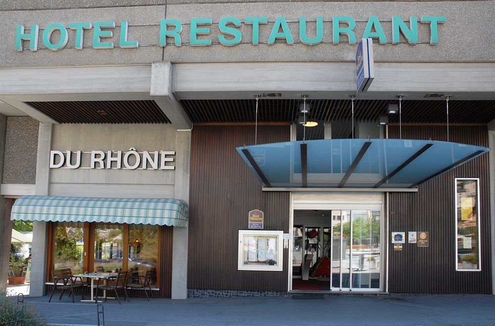 Hotel Du Rhone Sion Exterior foto